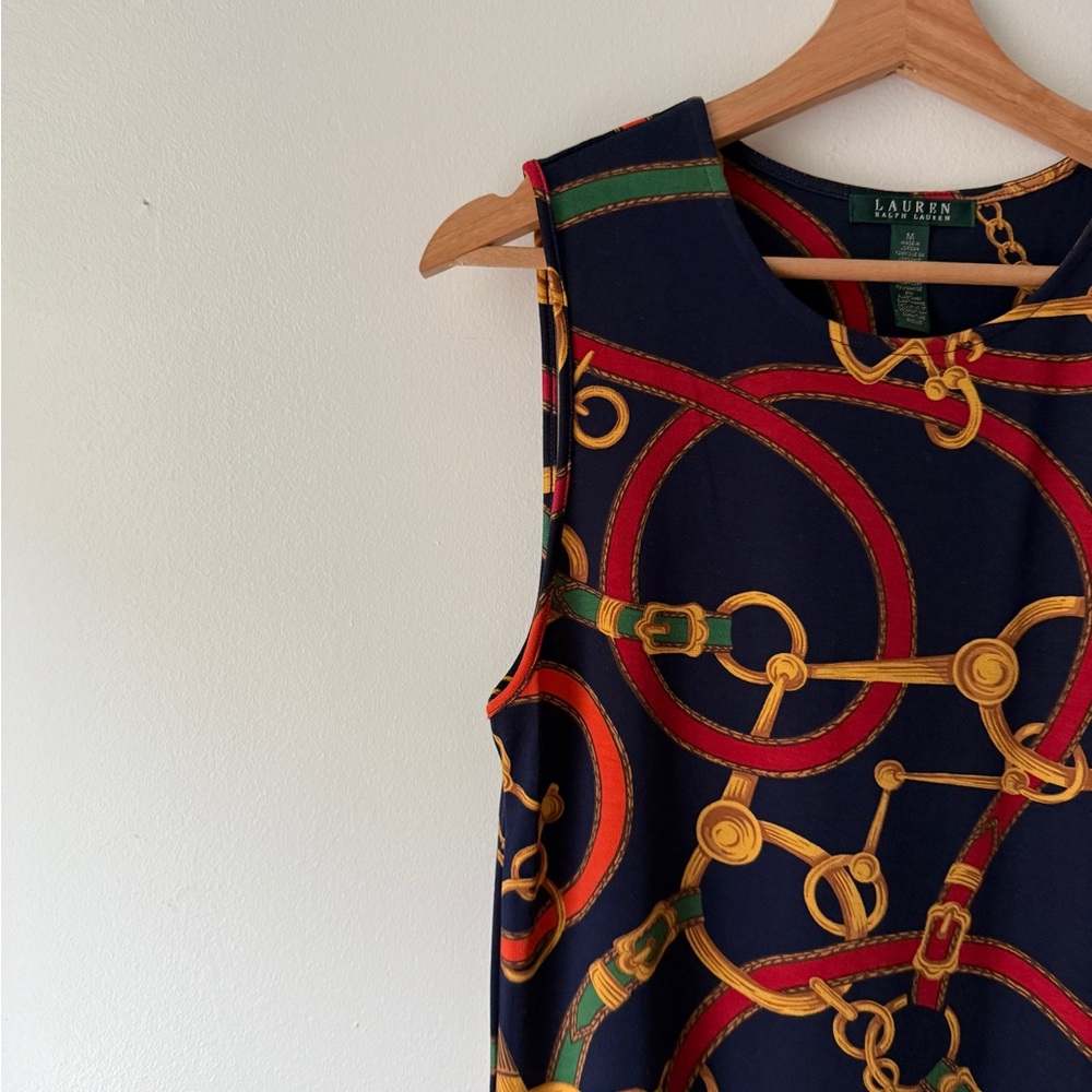 Lauren Ralph Lauren Equestrian Sheath Dress